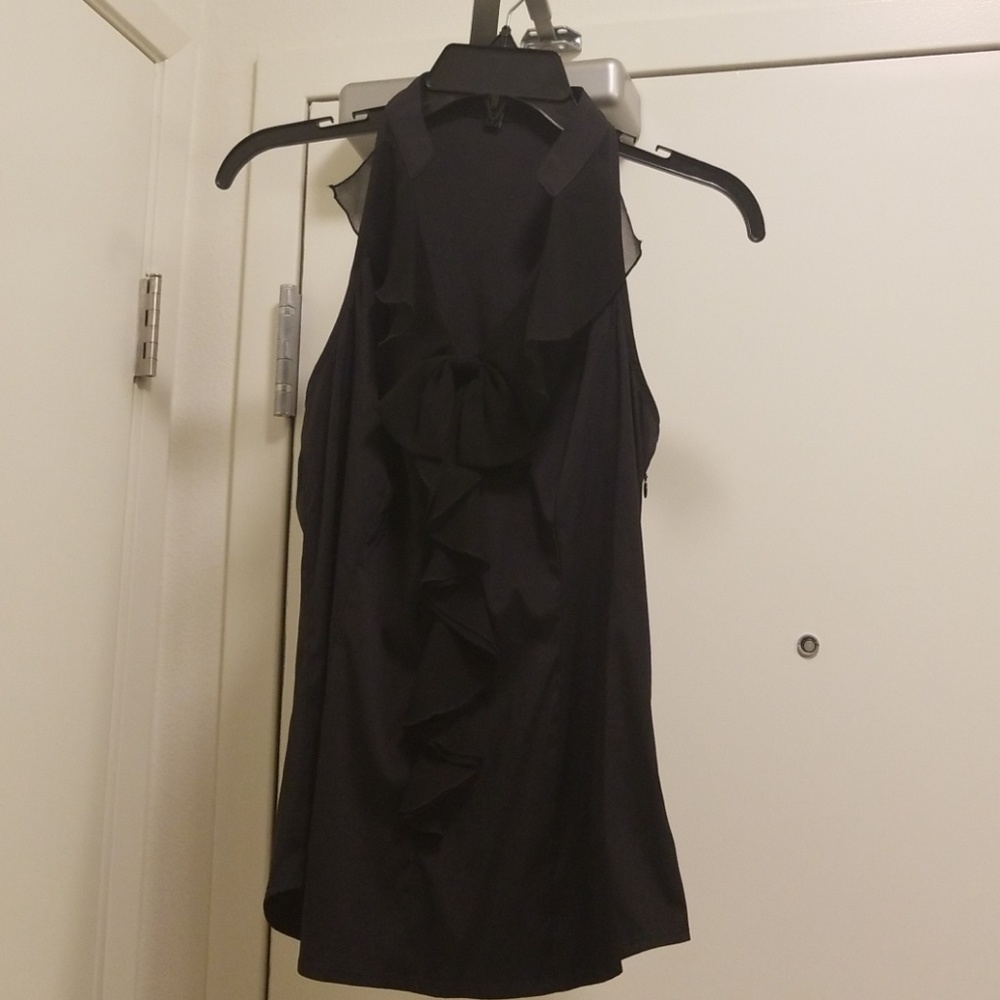 NWOT Express Ruffled Sleeveless top
